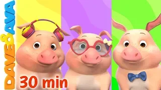 🙃 This Little Piggy - Colors & More Baby Songs | Dave and Ava 🙃