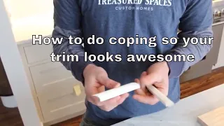 Handyman Secrets - How To Do Coping So Your Trim Looks Clean & Awesome