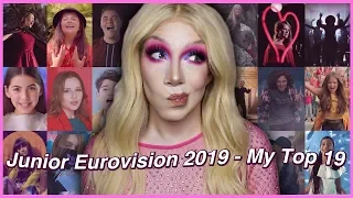 Junior Eurovision 2019 | My Top 19