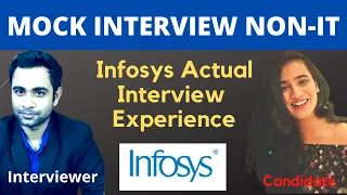 Infosys : Mock Interview for Non-IT Students | Infosys Mock Interview | Infosys Actual Interview