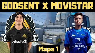 GODSENT VS MOVISTAR RIDERS - ESL PRO LEAGUE SEASON 15 | MAPA 1 CSGO HIGHLIGHTS (23/03/22)