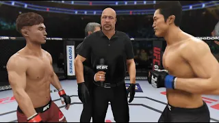 UFC Doo Ho Choi vs. Dong Hyun Kim Challenges Stun Gun with enormous power.