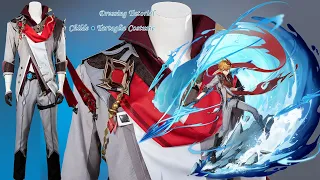 Dressing Tutorial: Genshin Impact Tartaglia Childe Cosplay Costume