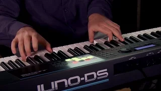 Roland JUNO-DS Synthesizer Performance with Scott Tibbs