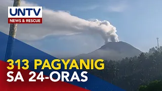 Dobleng bilang ng volcanic earthquakes sa Mt. Bulusan, naitala ng PHIVOLCS