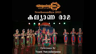 Kalyana Rama-Natyadarpana School of Arts -Nruthasandhya 2023