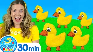 Five Little Ducks & More! | Kids Songs and Nursery Rhymes - Learn counting, learn the alphabet