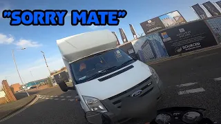 "Sorry Mate" UK Bikers Crashes, Near Misses and Road Rage #105