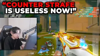 TenZ Explains WHY You Should "Stop Counter-Strafing While Shooting" & Here's why...