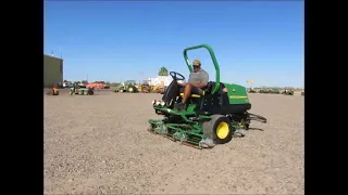 Sold! 2012 John Deere 8000E Riding Fairway Lawn Field Mower bidadoo.com