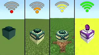 End portals with different wifi in minecraft