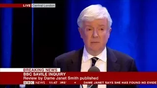 Lord Hall at Dame Janet Smith press conference - part 4/5