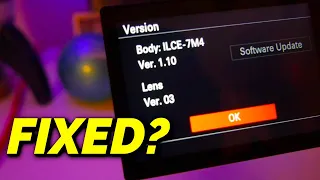 FIXED? Sony A7IV Firmware 1.10 Update – How To Update Sony Firmware