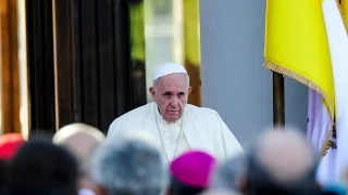 Папа Римский Франциск впервые прибыл в Грузию