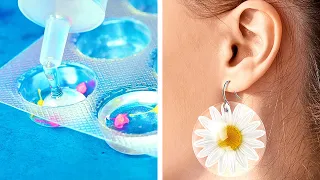 Perfect Mini Jewelry Crafts And Genius Hacks With Epoxy Resin & Glue Gun