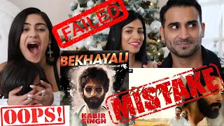 BEKHAYALI Music Video REACTION | KABIR SINGH | Shahid Kapoor | Kiara Advani