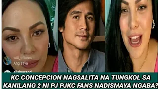 KC CONCEPCION NAGSALITA NA DI UMANO'Y TUNGKOL SA REAL STATUS NILNG DALAWA NI PJ..PJKC FANS NADISMAYA