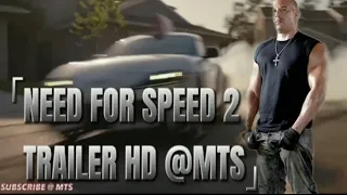 NEED FOR SPEED 2 TRAILER HD 2023 #vindiesel #aaronpaul