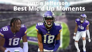 NFL Justin Jefferson Mic'd Up Best Moments