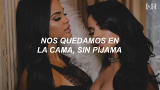 Becky G, NATTI NATASHA - Sin Pijama (Letra)