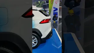 Toyota Corolla Cross H2 Hydrogen IC engine concept at Auto Expo 2023 #autoexpo2023 #shorts