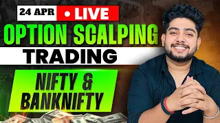 24 April Live Trading | Live Intraday Trading Today | Bank Nifty option trading live| #Nifty50 |