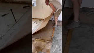 How many layers of flooring is too many? (Note- negative for asbestos)