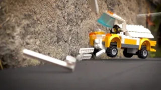 LEGO Car Crashes Compilation 1000 frames per second 2019 2
