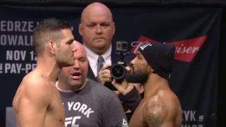 UFC 205: Encarada entre Chris Weidman e Yoel Romero