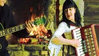 Wiesława Dudkowiak Relax by the Fireplace and her most beautiful accordion melodies