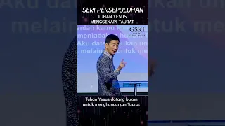 Seri Persepuluhan 7. Tuhan Yesus dan Taurat - Pdt. Dr. Ir. Wignyo Tanto, M.M, M.Th #shorts