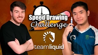 NuckleDu vs Sajam Drawing Challenge – HyperX Moments