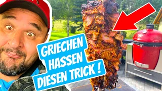 🔥🇬🇷🍗 So grillst du GYROS vom SPIESS saftig und knusprig --- Klaus grillt