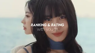 ranking and rating twices “with you-th” album