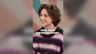 Timothée Chalamet On Becoming Willy Wonka