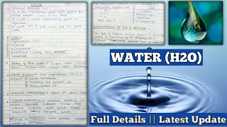 Examination of water | Types of water for sample | Method of analysis of water | Collection of water