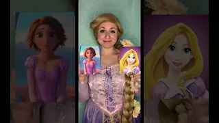 Why I don’t talk about Rapunzel’s short brown hair #rapunzel #tangled #princess #shorts