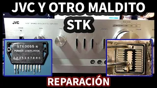 Amplificador JVC A-S7 | Reparación de otro STK