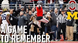The Greatest Ohio State/Michigan Game EVER?! A Game to Remember