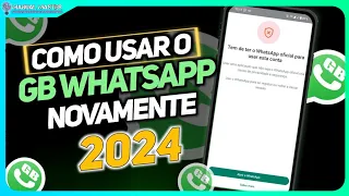 🔥NOVO! COMO VOLTAR A USAR O (WA-GB) em [2024]! MESMO QUE VC TENHA SIDO PROIBIDO 😱(Método Definitivo)