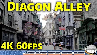 Relaxing Stroll - Diagon Alley - Wizarding World of Harry Potter | Universal Studios Orlando