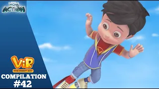 Vir The Robot Boy New Compilation | 42 | Hindi Kahani | Wow Kidz Action | #spot