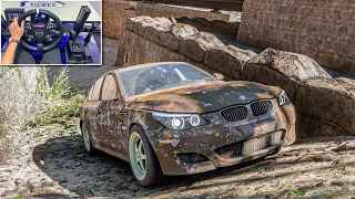 Rebuilding BMW M5 E60 - Forza Horizon 5 | Moza R5