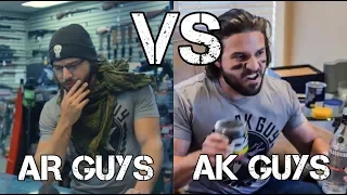 AR Guys VS AK Guys