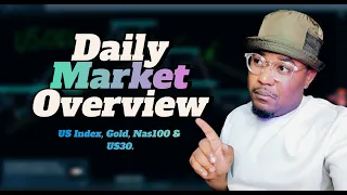 DAILY MARKET OVERVIEW | US INDEX, NASDAQ 100, US30, EURUSD & GOLD.