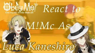 Obey Me React to M!mc as Luca Kaneshiro (GCRV) (English/🇺🇸) (requested)