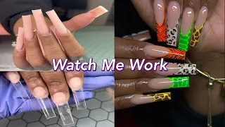 SAFARI NAILS| WATCH ME WORK