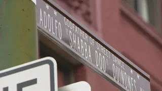 Street sign honors dance legend Shabba Doo