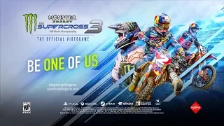Анонсовый трейлер игры Monster Energy Supercross – The Official Videogame 3!