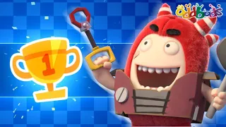 Oddbods | NEW | AT THE ARCADE | Funny Cartoons For Kids